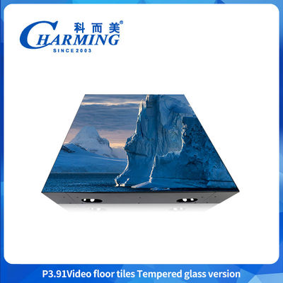 Waterproof P3.91 Illuminated 3d GOB Dance Floor HD Floor Dancing Led Screen