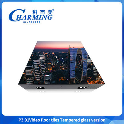 Rgb Full Color Fast Installation And Front Maintenance P3.91 Gob Process Ip65 Waterproof And Dustproof Led Dance Floor For Wedding Party Banquet