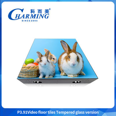 2025 Wholesale P3.91 Led 3d Dance Floor Transparent Glass Floor Dance Led Display