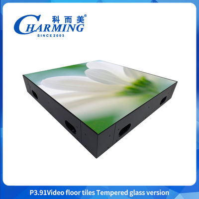 P3.91 Dance Floor Led Display Screens Stage Panel Video Dance Led Floor Tiles