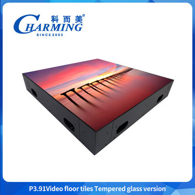 Waterproof Full Color RGB Interactive Programable P3.91 DJ Booth Bar Stage Dance Floor IP65 Led Display Screen