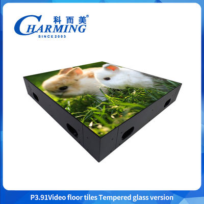 Waterproof GOB LED P3.91 Hight Resolution Pantalla strong glass  Screen LED Dance Floor