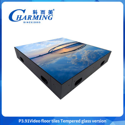 Waterproof GOB LED P3.91 Hight Resolution Pantalla strong glass  Screen LED Dance Floor