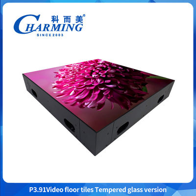 P3.91 High performance load-bearing and waterproof design LED video floor tile high brightness LED video floor tile