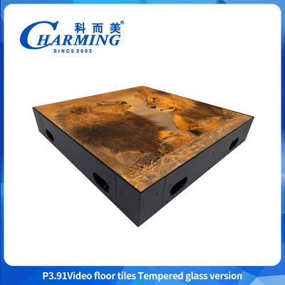 500X500Mm Indoor P3.9 Interactive Stage Dance Floor Led Video Wall Display Video Tiles Screen For Bar Events Tradeshow