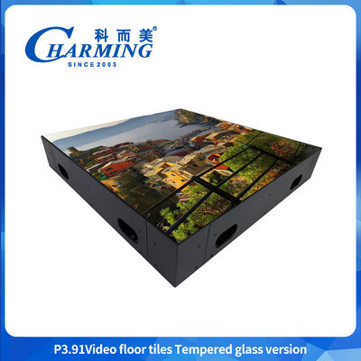 500X500Mm Indoor P3.9 Interactive Stage Dance Floor Led Video Wall Display Video Tiles Screen For Bar Events Tradeshow