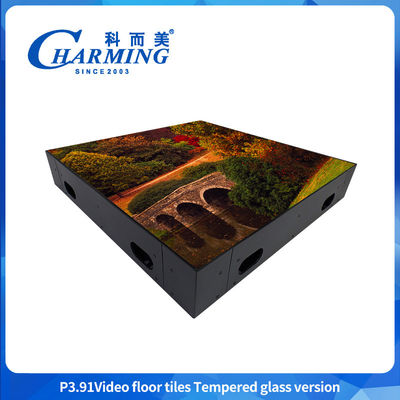 500X500Mm Indoor P3.9 Interactive Stage Dance Floor Led Video Wall Display Video Tiles Screen For Bar Events Tradeshow