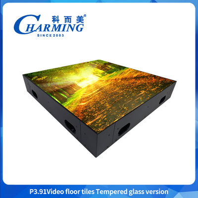 Indoor Led Video Dance Floor For Concert Stage 3.91mm High-definition display