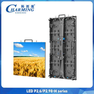 H Series Front Service P2.98 Cabinet Outdoor Display Pre Maintance Rental Stage Event Screen