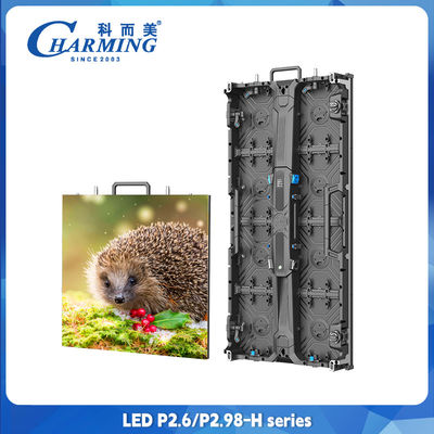H Series Front Service P2.98 Cabinet Outdoor Display Pre Maintance Rental Stage Event Screen