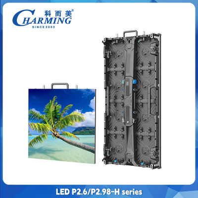 Indoor P2.6 Rental LED Screen Aluminum Alloy  Front Maintenance LED Video Wall