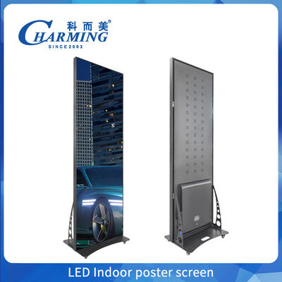 Moveable Smart Wifi Stand Hd P1.86 P2 Digital Advertising LED Poster Display Screens