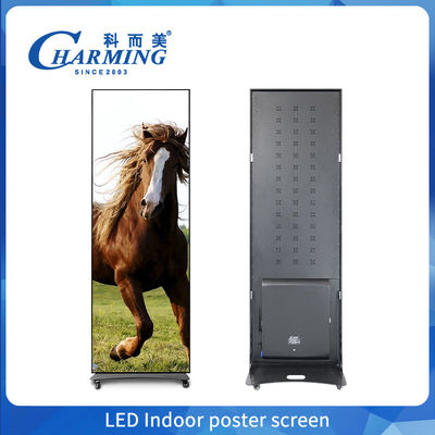 New Design P1.8 P2 P2.5 LED Video Poster Indoor Exhibition LED Mirror Poster Advertising Display Screen