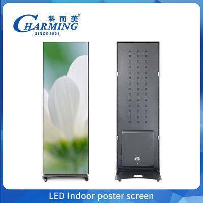 New Design P1.8 P2 P2.5 LED Video Poster Indoor Exhibition LED Mirror Poster Advertising Display Screen
