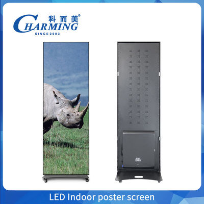 High Quality Smart Advertising Player Led Screen Poster Display Full Color Indoor Led Display Poster Screen