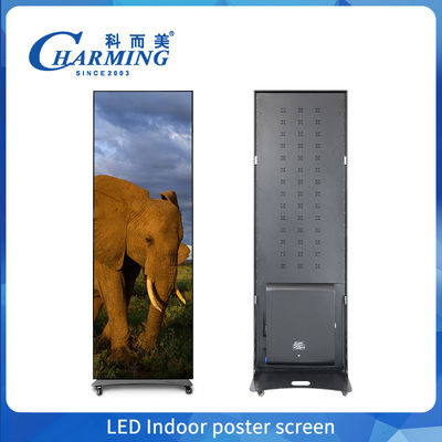 High Quality Smart Advertising Player Led Screen Poster Display Full Color Indoor Led Display Poster Screen