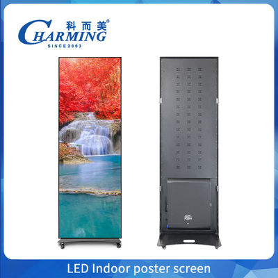 P2.5 Led Video Display Movable 4k Led Display Screen Customized Size Indoor Led Poster Advertising Product Show