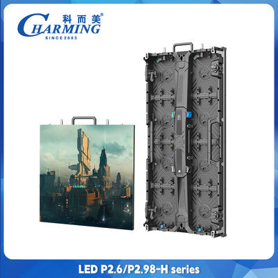 Super Clear P2.6 P2.98 Indoor Outdoor Led Video Wall With Front Mainteance Church Use