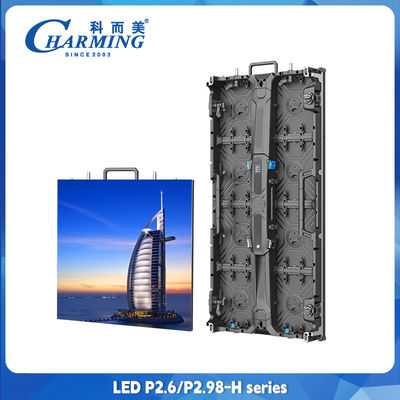 P2.6 Video Wall Rental Die Cast Aluminum Cabinet Outdoor Led Rental Screen