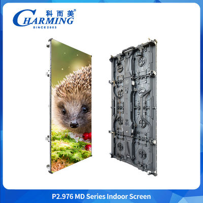 Charmimngled Front Service P2.98 Indoor Led Wall Display Flexible Screen For Advertising Rental