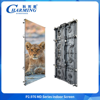 Rental LED wall indoor advertising LED display P3.91 P2.98  flexible indoor advertising curved stage led screen