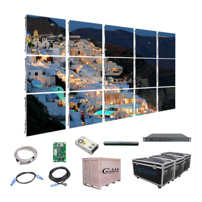 Ultra-thin Size Easy To Splice P3.91 LED Outdoor Screen For Open Air Concerts City Billboards Office Buildings