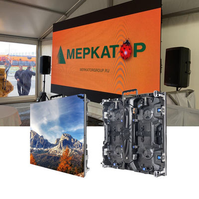 High refresh rate, vivid colors  P2.976 LED OutdoorScreen for Basketball court, restaurant, exhibition