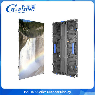 Outdoor P2.98 Rental Screen Aluminum Alloy Waterproof Led Wall Event Stage Backdrop