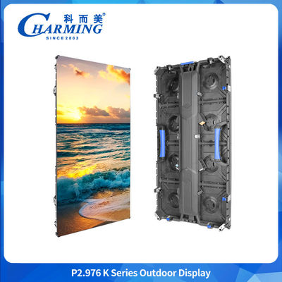 Strong Rigid Working Temperature -20℃-60℃ P2.976 K RGB Color Led Sign Board Led Wall Screen With High Refresh Rate