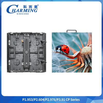 P2.6/2.976/3.91 Two-Step Lock change Hoisting horizontal 140°  vertical 120° With Front And Rear Maintenance LED Video Wall