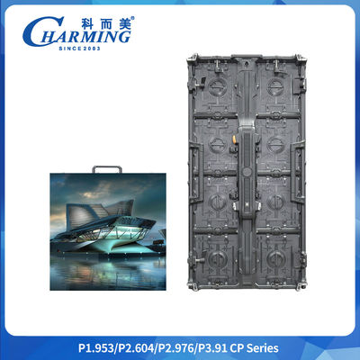 P2.9mm Full Color Led Panel  Indoor Curved Backdrop Aluminum Cabinet Led Screen Display for Advertising