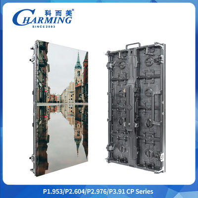 Refresh Frequency 7680Hz P2.6/2.98/3.91 CP Series outdoor LED Video Wall With Power aviation socket
