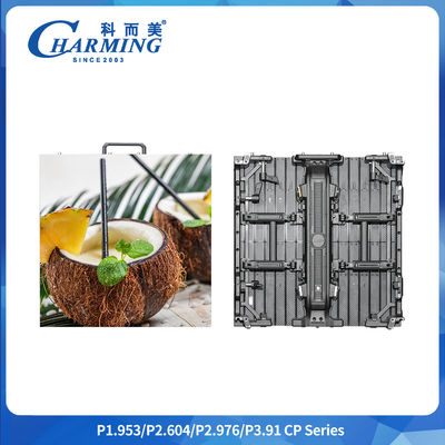 Anti-Oxidation P2.6/2.98/3.91 CP Series Indoor LED Video Wall With Truss Connection Keyhole