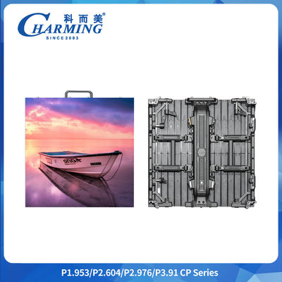 6.6kg 500x500/1000x84mm 1.95 Small Pitch Gob Craft Curved Regula Screen P2.6-P3.91 Flexible Full Color RGB Digital Advertising Indoor Rental Dance Club LED Display