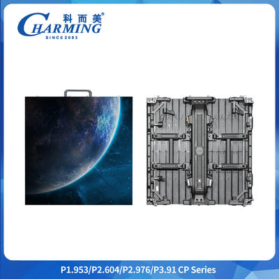 Cabinet Size 500x500/500x1000mm P2.6/2.98/3.91 CP Series Indoor LED Video Wall With Arc Adjuster Maximum Angle 22.5°