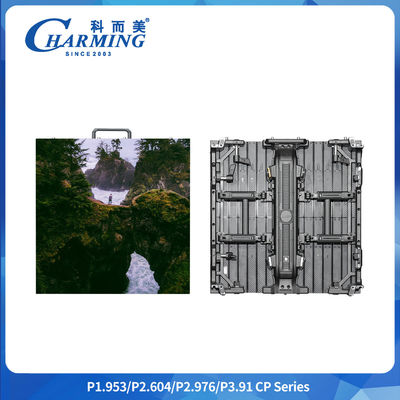 Cabinet Size 500x500/500x1000mm P2.6/2.98/3.91 CP Series Indoor LED Video Wall With Arc Adjuster Maximum Angle 22.5°