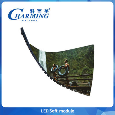 3840-7680Hz High Refresh Rate Strong Magnetic Adsorption Installation P2 P2.5 P3 P4 Flexible Soft Led Module Pantalla Led For Event