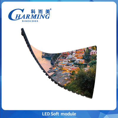 320×160×7.5MM Flexible Led Screen Module 270g Light P2 P2.5 P3 P4 Indoor Led Screen Module Event Led Screen