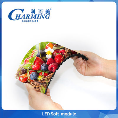 Creative Front Maintenance Flexible HD Soft Led Module P1.86 P2 P2.5 P3 Curved Advertising Round Display Semi Circle Led Screen