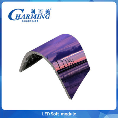 Factory Supply P4 Flexible Panel 16Bit Micro Full Colors 3d Curved 4k Indoor Video Display Commercial Advertising Event 6W Led Screen