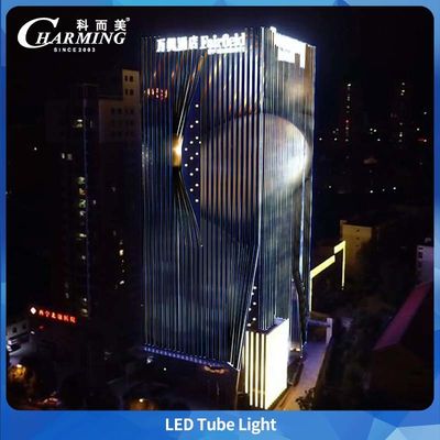 IP65 Waterproof RGB Led Tube Light SPI Control SMD5050 Use for Building