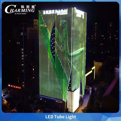 RGB more than 50000Hours life span facade led light for hotel outdoor outline decoration