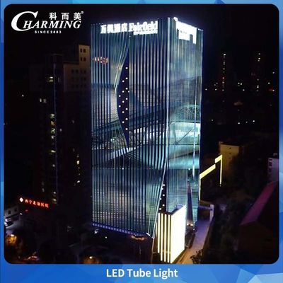 Aluminum SMD2020 IP65 Outdoor Waterproof Led Tube Light For Commercial Big Building Outdoor Light