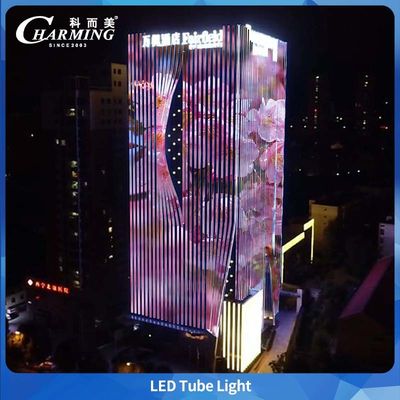 IP65 Energy Saving Outdoor RGB LED Tube Light for Building Decoration with UV-PC Cover