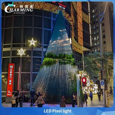 30MM IP66 DC24V RGB Outdoor Aluminum Profile Permanent Led Christmas Led Pixel Point Light