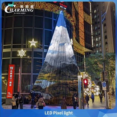New Technology LED Pixel Lights 50C SMD3535 IP66 SPI Control Outdoor Light Exterior Wall Decoration Stage Park Lights