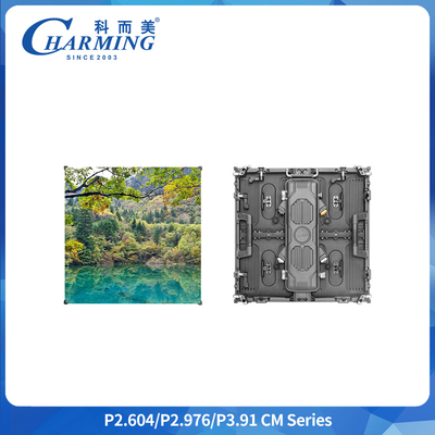 P3.91 Outdoor Rental LED Display Screen IP65 7680Hz Cabinet 500*500mm SMD1921 Full Color