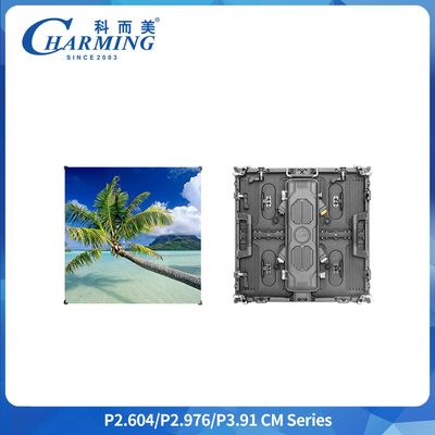 P3.91 Outdoor LED Display Screen IP65 7680Hz Cabinet 500*500mm SMD1921 Digital Advertising Screen Outdoor Display