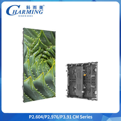 Indoor CM Series IP42 High Refresh Rate Aluminum Alloy Led Video Wall Screen P2.604/P2.976 Advertising Screen
