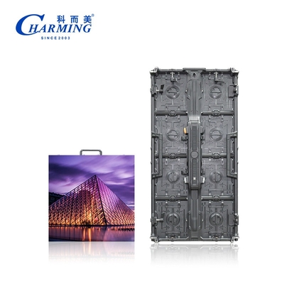 P6.66 LED Video Wall Panel Outdoor Use with Magnesium Alloy Cabinet IP65 Rated Fast Delivery